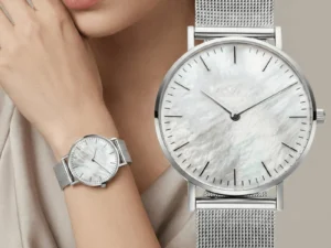 Minimalist Mesh Band Watch