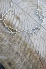 Silver Antler Necklace