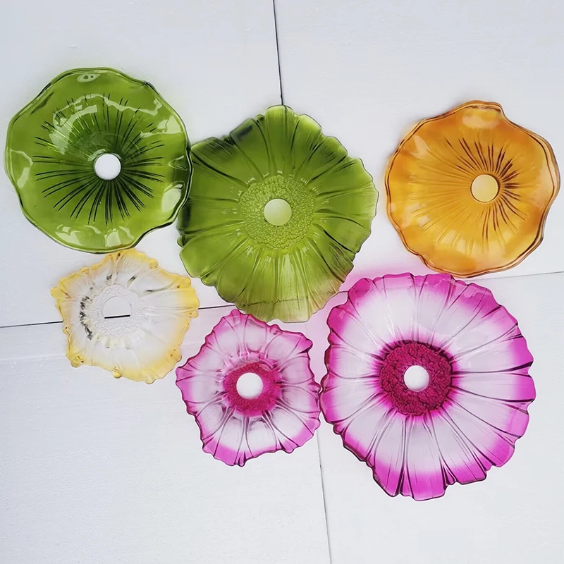 Vintage Flower Glass Pendant - Image 6