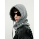 100% Wool Hooded Balaclava